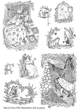 Oscar Wilde Fairytales. Illustrations