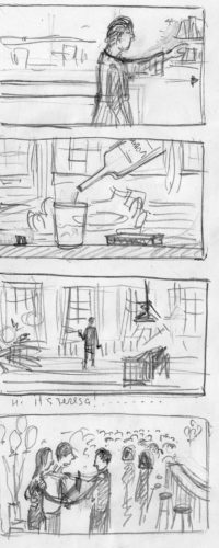 Mike’s place storyboard